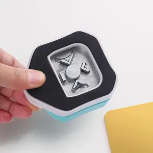 أجهزة الزاوية المستديرة متعددة الزوايا ، قطع الورق ، جهاز النقش ، DIY اليدوي ، القاطع الدائري ، 3 في 1 أفضل 8 آلات قطع EVA معدة - رقم 6