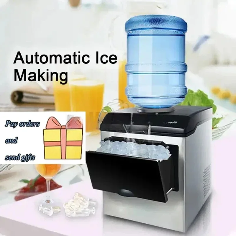 Industrial Ice Maker, Commercial Small Ice Cube Forming Machine, Household Use