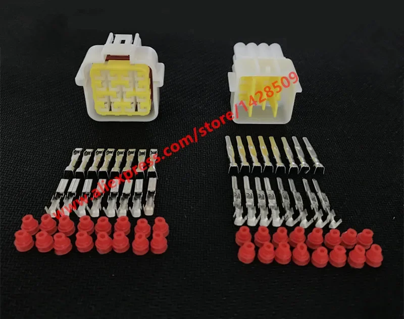 Furukawa 1 Set 16 Pin FW-C-16M-B FW-C-16F-B Female Male Waterproof Electrical Wire Connector Plug Auto Connectors