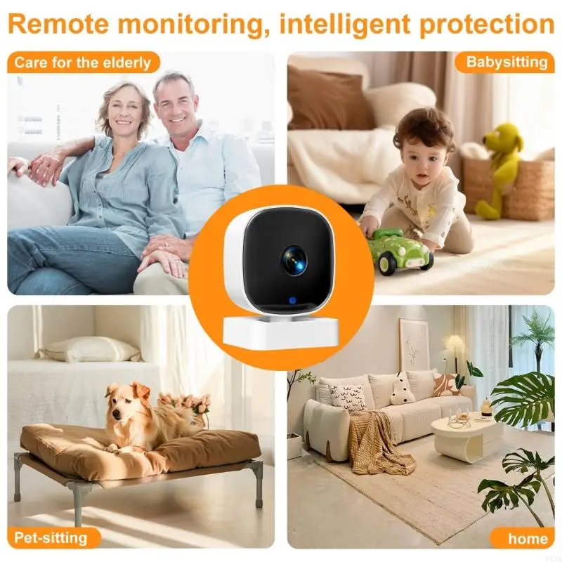 1080P Wireless Security Camera Outdoor Motion Detection Track Indoor Camera Security Camera Monitor Home Security 