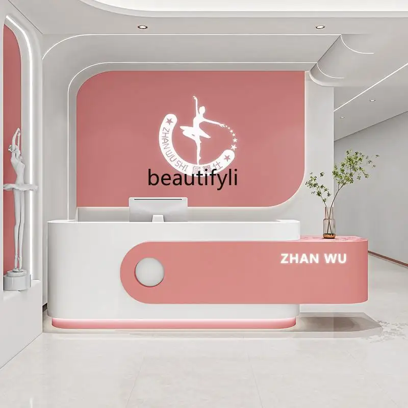 Beauty salon checkout page Yoga studio Dance studio Clothing store Counter Training institution, reception desk