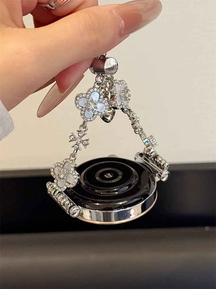 

Handcrafted strap for HW Watch Fit3/Fit4 and HW Band 8/9/10NFC clover bracelet