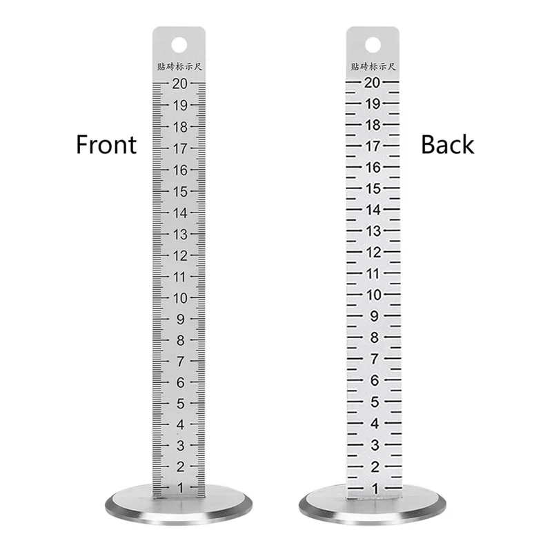 A96I-ความสูงเท่ากับไม้บรรทัดตําแหน่งไม้บรรทัดแนวนอนกระเบื้องโลหะเครื่องมือ Lay ชั้นกระเบื้องเครื่องมือสําหรับช่างก่ออิฐ