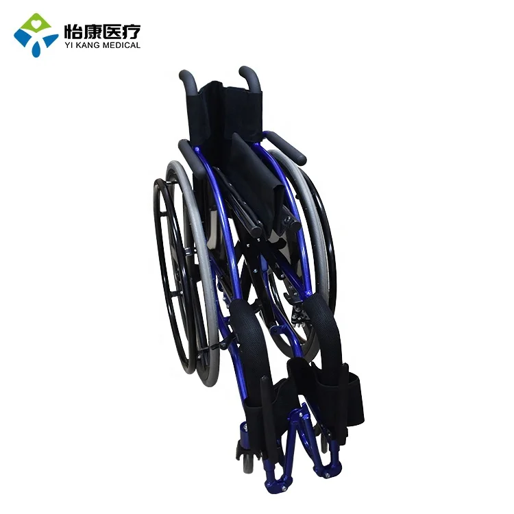 Foldable Manual Wheelchair with Quick-Release Wheels