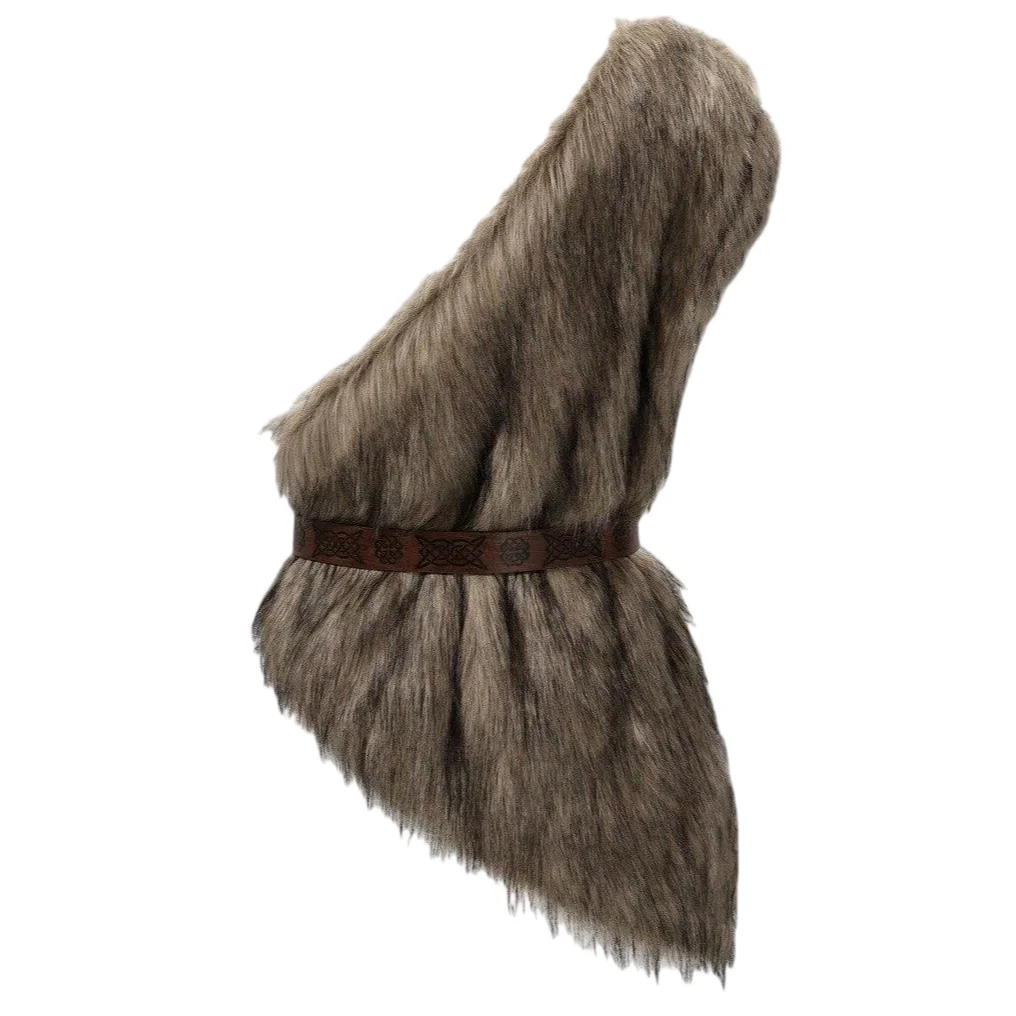 European and American Halloween Ethnic Cosplay Primitive Savage Role-playing Clothes Anime Fur Props