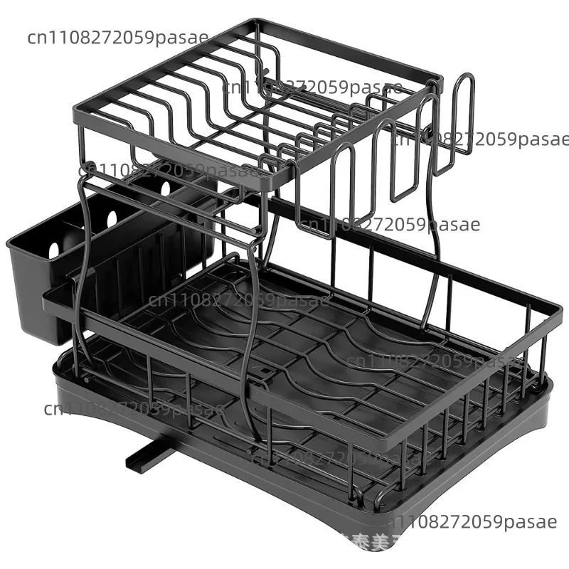 Removable, Sink Tableware Countertop Storage Bowl Rack Household Storage