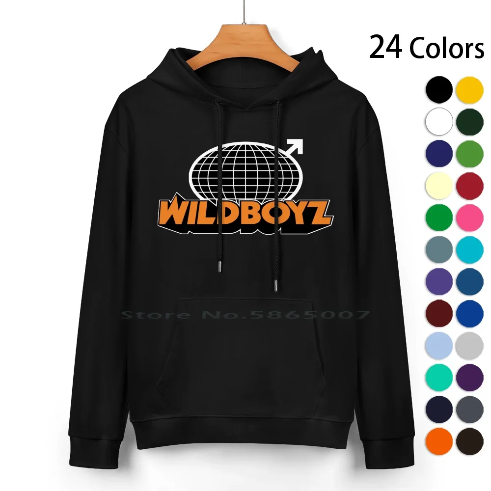 Wildboyz Pure Cotton Hoodie Sweater 24 Colors Wildboyz Jackass Steve O Chris Pontius 100% Cotton Hooded Sweatshirt For Women