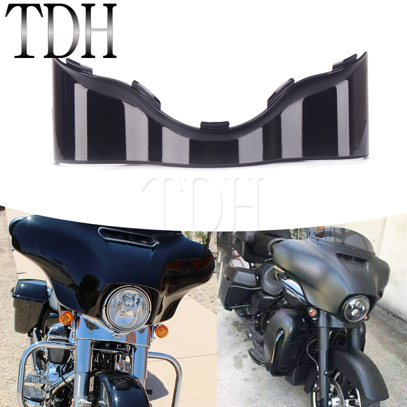 

Motorcycle Headlight Fairing Batwing Lower Trim Skirt Fairings For Harley Electra Glide Street Glide Special Standard CVO Ultra