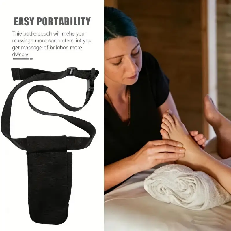Adjustable Waist Belt Holster Bag For Massage Therapist Essential Oil Bottle Holder Practical Pouch For Work