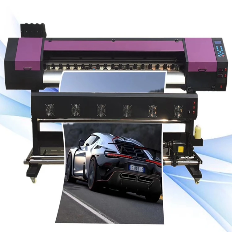 Eco Solvent Printer with XP600 Print Head Tarpaulin Vinyl Sticker Flex Banner Printer 11 Inkjet Printers New Product 2020 Xl 250