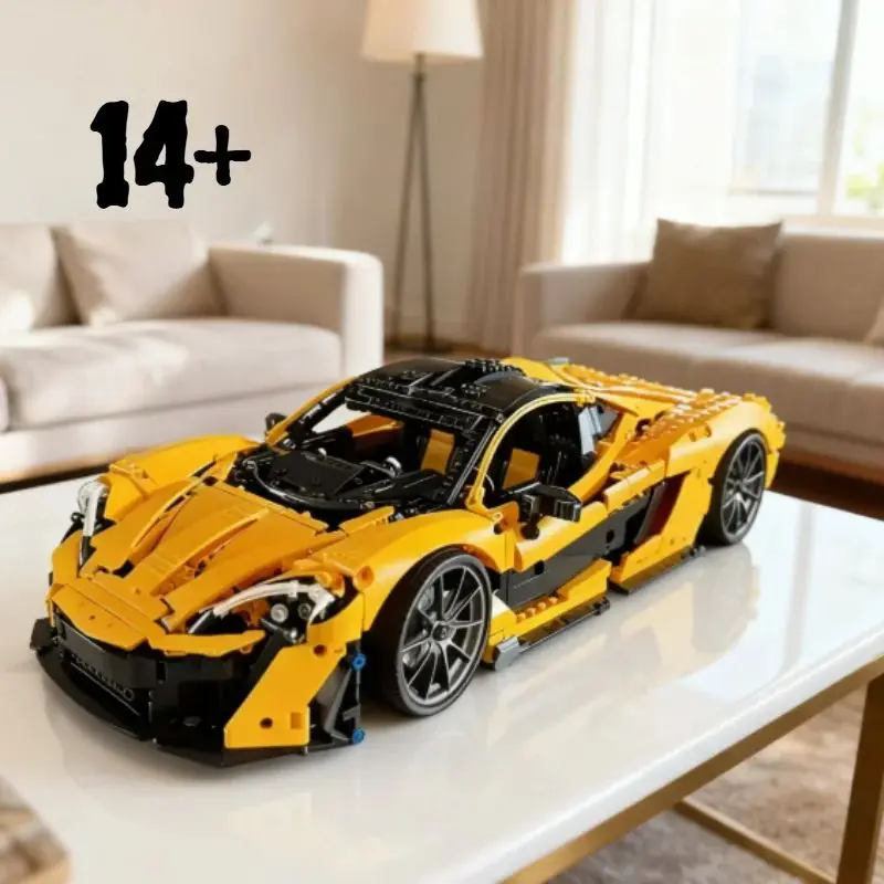 

2025 New P1 Super Racing 3893Pcs DIY Model 1:8 Assembly Set Children's Toy Decorations Boy‘s Christmas Birthday Gift