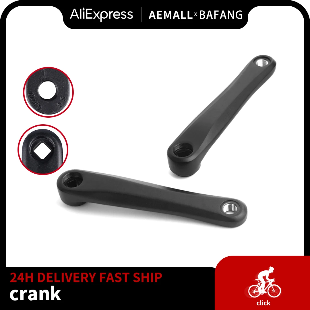 

Bafang Crank Arm Electric Bicycle Crank Mid Motor Cranks Essential Parts Mid Motor Accessary BBS01 BBS02 BBSHD Ebike