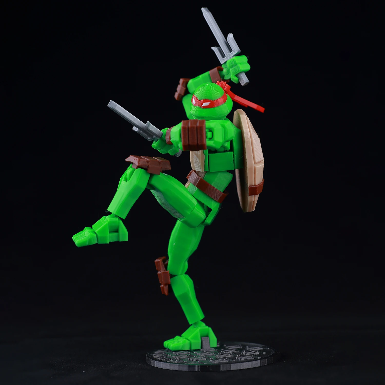 

9L3D Lucky13 Multi-Jointed Toy Articulate Stress Relie Games Anime Figure Collectible TMNT Battle Articulation System Dummy13