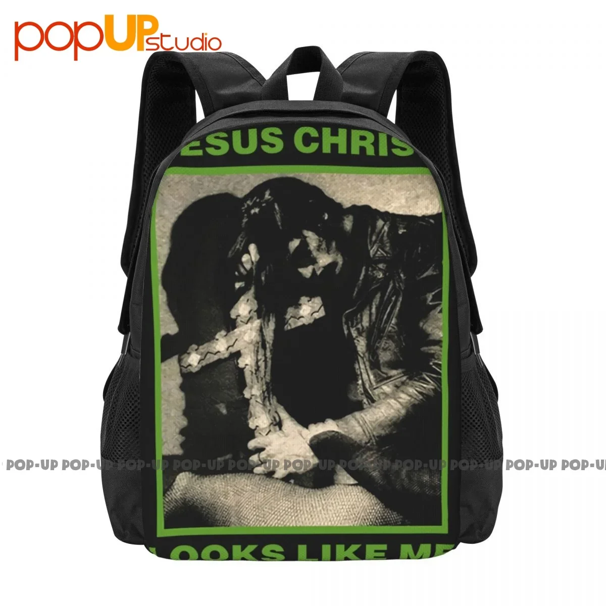 Type O Negative Jesus Christ Looks Like Me Backpack Large Capacity Hot Art Print Sports Bag Bags For Travel