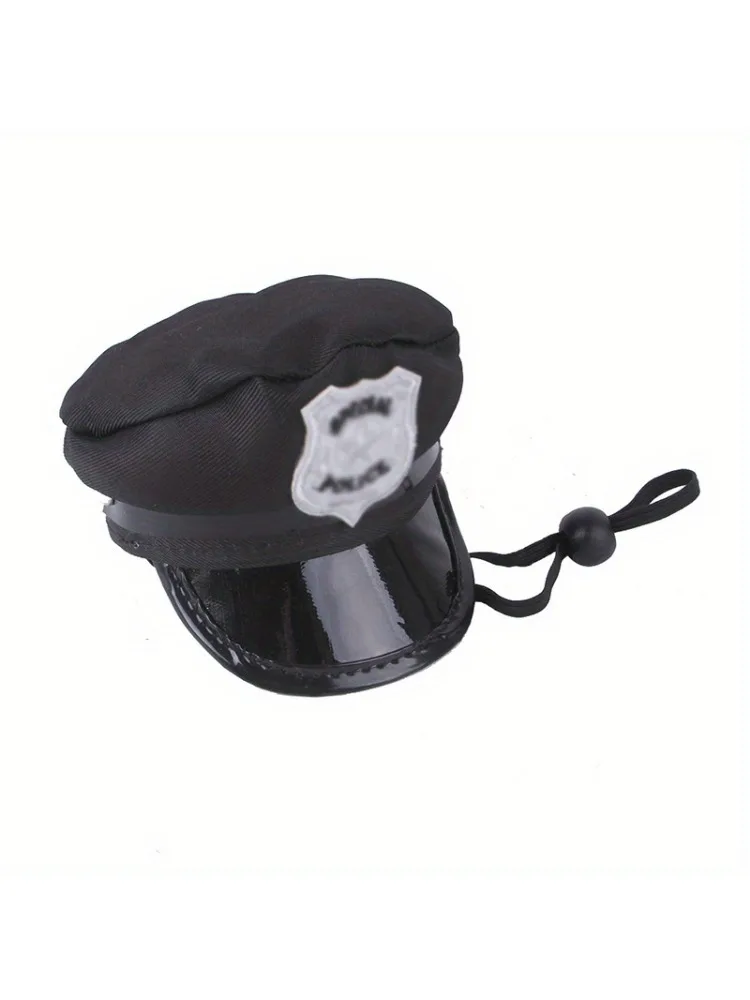 

PESENAR A cute dog Teddy dresses up as a Sailor captain pet hat for men and women going out for a party cosplay chopper