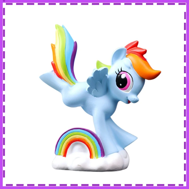 

Anime My Little Pony Friendship Is Magic Twilight Sparkle Fluttershy Princess Celestia Pinkie Pie Action Figure Model Toys