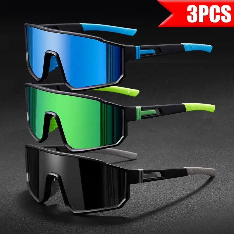 

3 шт. новые модные солнцезащитные очки для мужчин, подходят для мужчин и женщин, необходимые для фестивалей, отправьте семье и друзьям