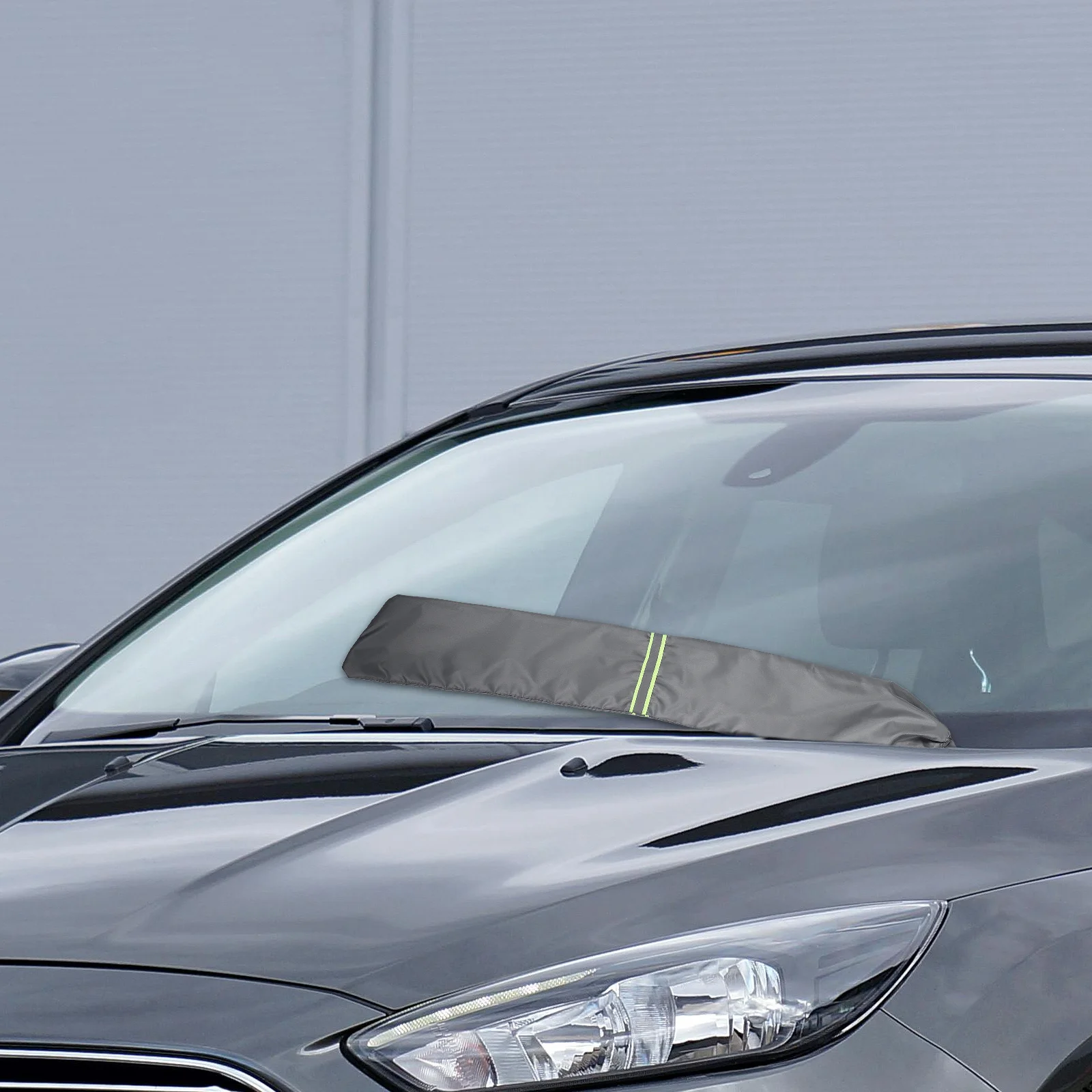 4 قطعة غطاء ممسحة زجاج أمامي الثقيلة مقاوم للماء الثلوج الجليد حماية العالمي اكسسوارات السيارات الشتوية الغبار برهان حنفية في الهواء الطلق #4