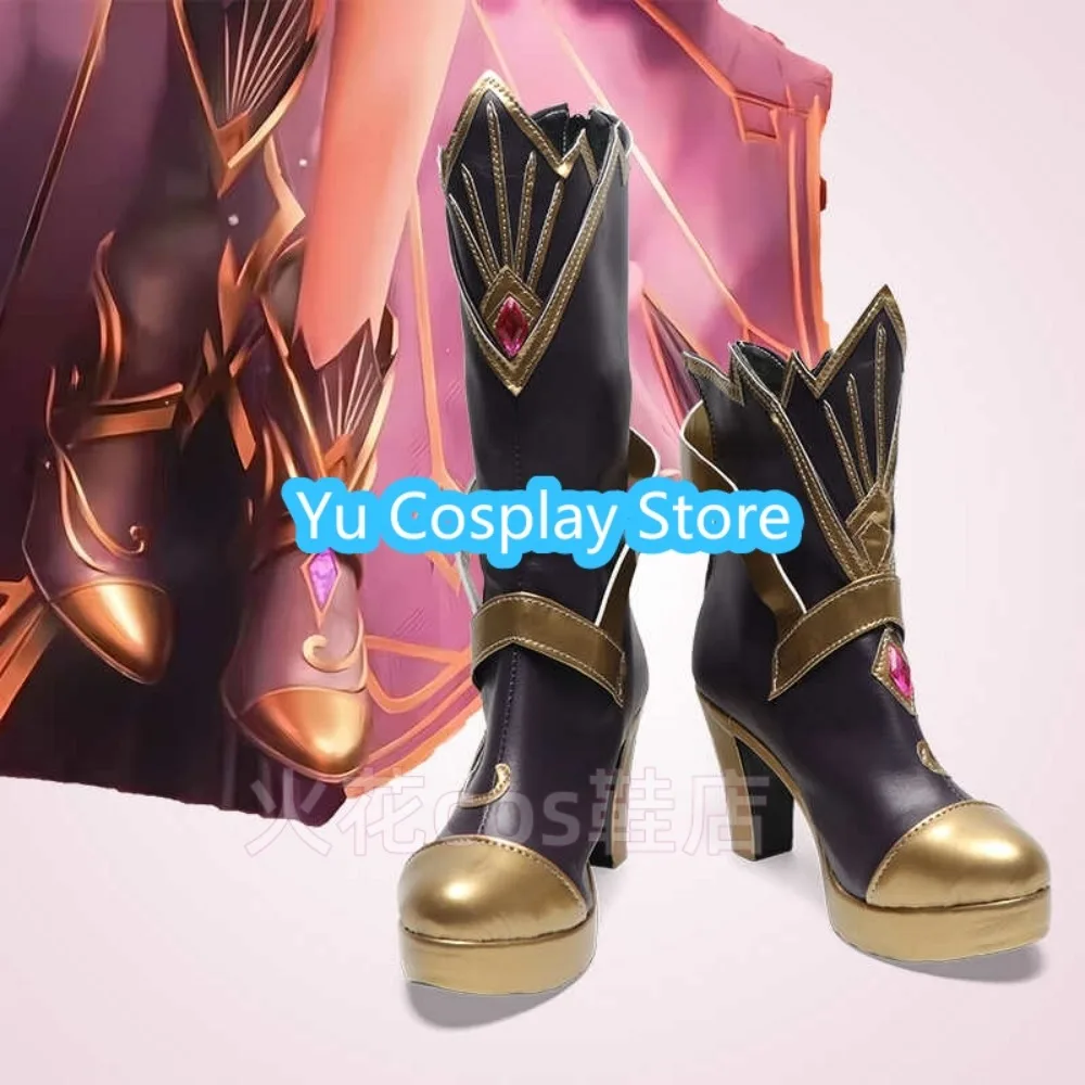 

Yu Косплей Магазин Saint Cai'er Обувь для косплея Аниме Обувь для косплея Сапоги Костюмы на Хэллоуин Реквизит