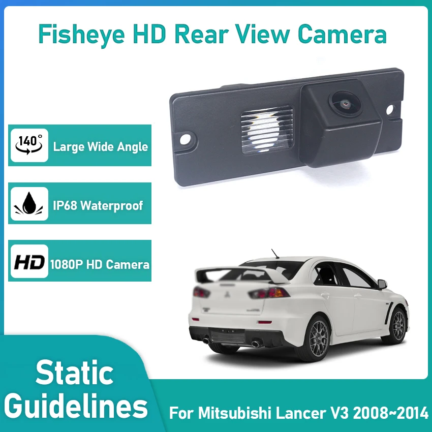 

Car Reversing image Camera For Mitsubishi Lancer V3 2008 2009 2010 2011 2012 2013 2014 Night Vision CCD HD Rear View back Camera