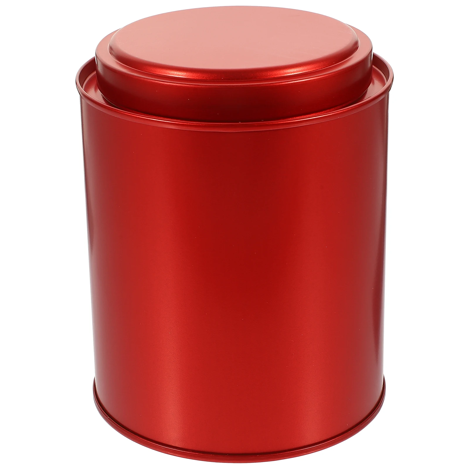 

Tea Storage Jar Airtight Canister Kitchen Canisters Candy with Lids Empty Tins Tinplate for Loose Organizer Bags Jars