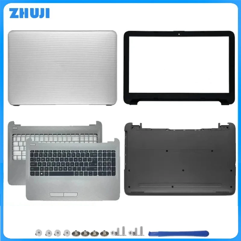 

For Pavilion 15-AY BA 15-AC AF TPN-C125 250 G4 G5 New LCD Back Cover/Front Bezel/Hinges/Palmrest/Bottom Case 900263-001
