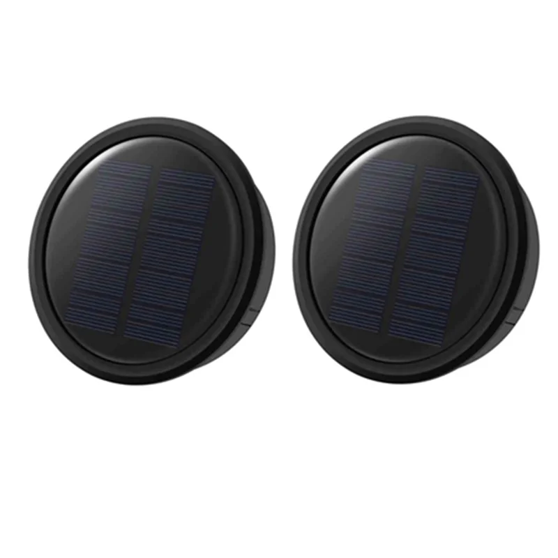 

2 Pack Big Solar Light Replacement Top for Outdoor Hanging Lanterns, More Powerful More Energy Efficient