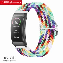 Universal Kids Smart Sport Watch Band 16MM Adjustable Nylon Elastic Braid Wristwatch Replace Straps Comfortable Children Watches