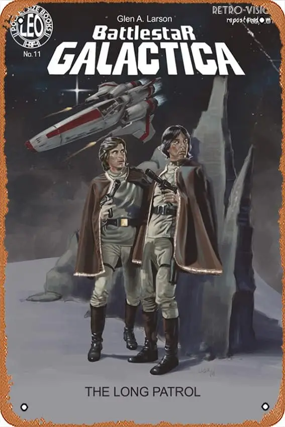 Battlestar галактика Ретро металлический знак винтажный кухонный гараж мужская пещера Настенный декор Забавный подарок украшение бара художественный плакат жестяной знак