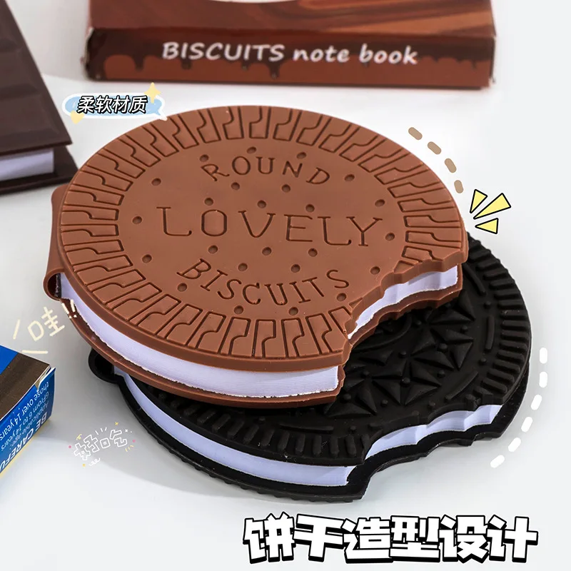 Kawai Creative Chocolate Flavored Bean Mini Notebook Good Looking Student Decompression Note Pad Portable Pocket Lovely Gift