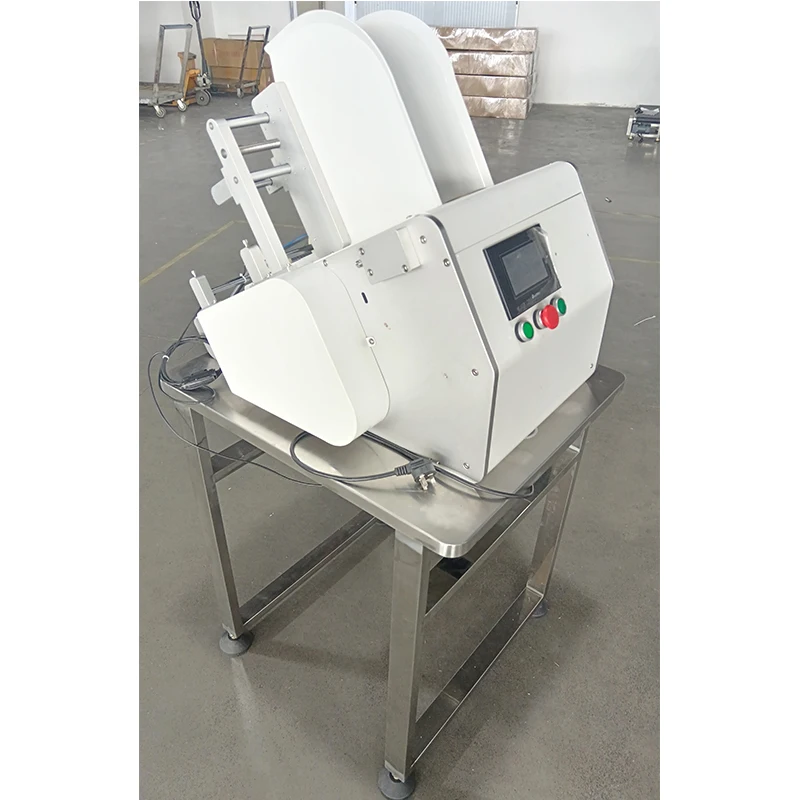 PLC automatic manual box carton card friction paging feeder packaging machine
