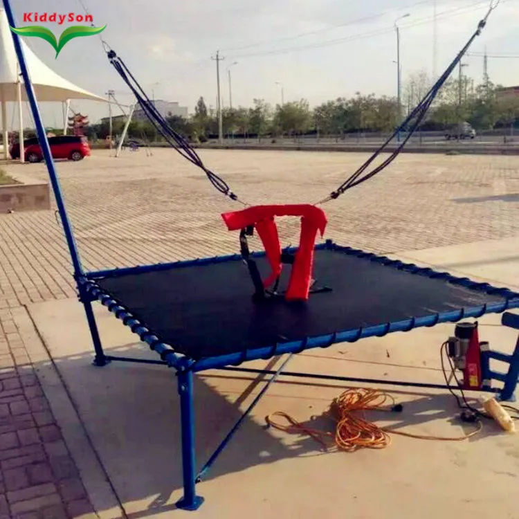 steel frame bungee jumping equipment for sale, theme amusement park bungee jumping for kids