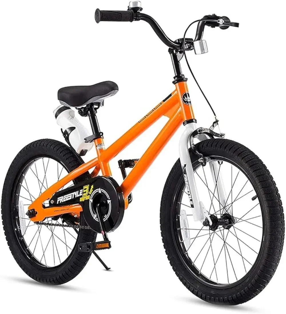 Freestyle Kids Bike 12 14 16 18 Inch Bicycle for Boys Girls Ages 3-10 Years Multiple Color Options Specifically For Kids