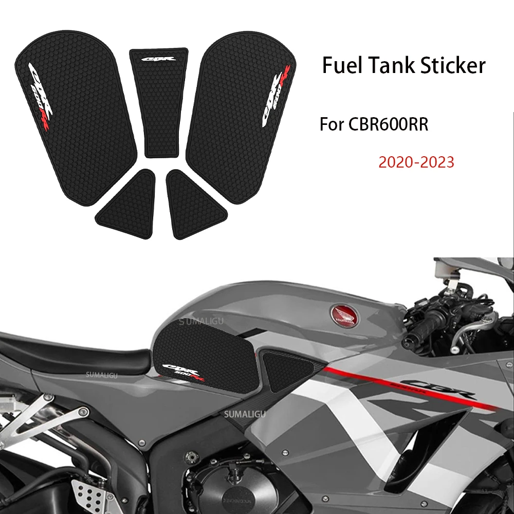 

Наклейки на боковые части топливного бака для мотоциклов Honda CBR600RR cbr600 RR 2020-2023, нескользящие, водонепроницаемые.