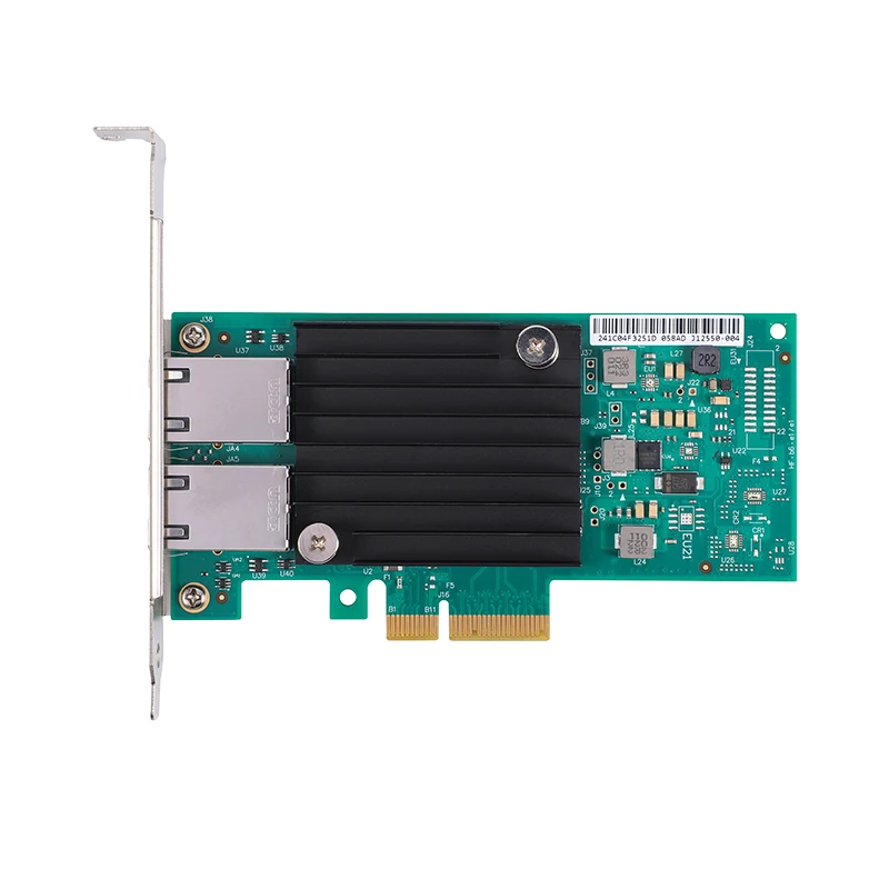 XikeStor SKN-X550-2BT para chipset Intel X550-T2 PCIE × 8 10G porta dupla RJ45 placa de rede de Internet híbrida com suporte para Windows/Linux