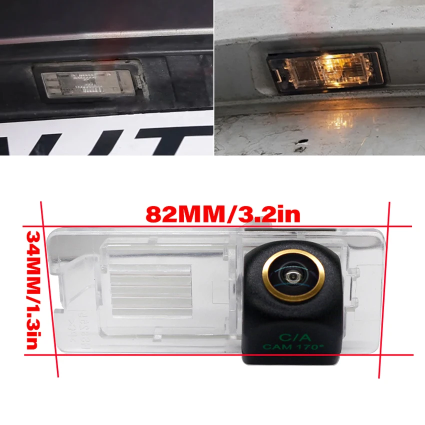 AHD 1920 1080P Fisheye Rear View Camera For Renault Zoe 2012~2014 2015 2016 2017 2018 2019 Car Reverse Parking Accessories