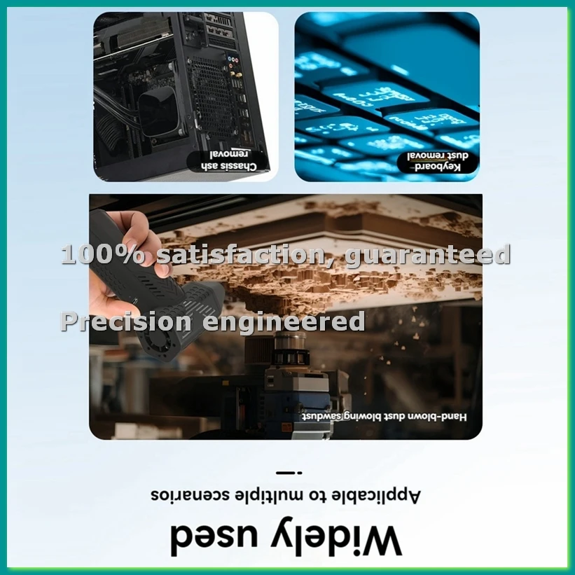 

Портативный турбовентилятор 80000 об/мин, мини-воздуходувка, ручной пылесос для автомобиля, дома и улицы B-PZZW