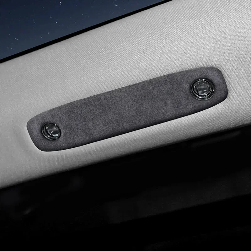 For Tesla Model 3 Model Y Car Front and Rear Roof Reading Light Panel Cover Frame Trim Sticker Interior Mouldings for Tesla