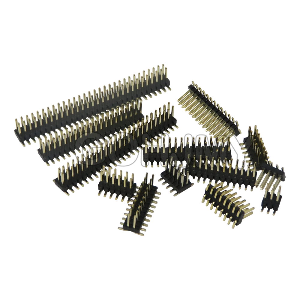 10PCS SMD SMT 2*2/3/4/5/6/7/8/9/10/12/16/20/40/ PIN double row male PIN Header 2.54MM Pitch Strip Connector 2X4/5/6/7/8/10/12/20