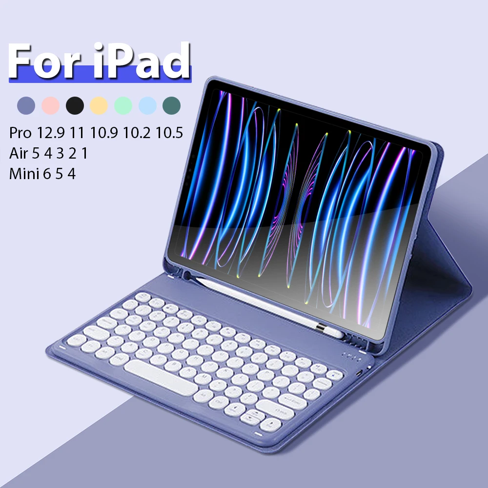 

Волшебная клавиатура для Ipad 10 9 10 9 поколения Pro 11 12,9 6 чехол для Ipad Air 5 5th 4 4th 3 2 Mini 6 10,9 10,2 чехол