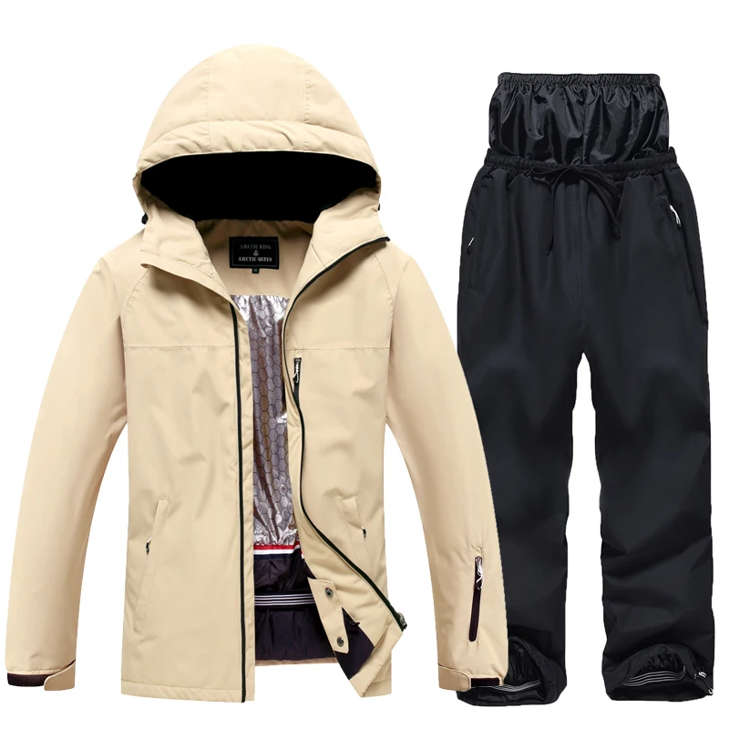 Ski Suit Sets, Men and Women, Snow Suit Wear, Waterproof Snowboarding Clothes, Winter Outdoor Costumes, Ski Jackets and Pants