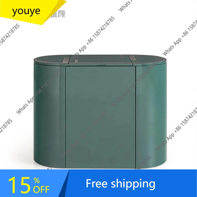 N65 Small apartment with mirror dresser solid wood rotatable modern designer villa 2026 new high-end dressing table