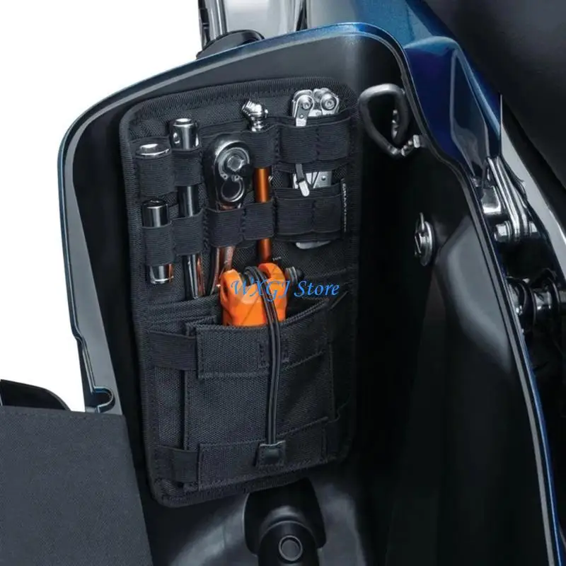 

37JE Durable Nylon Side Box Bag Motorcycle Side Box Lining Tool Bag Convenient Bag