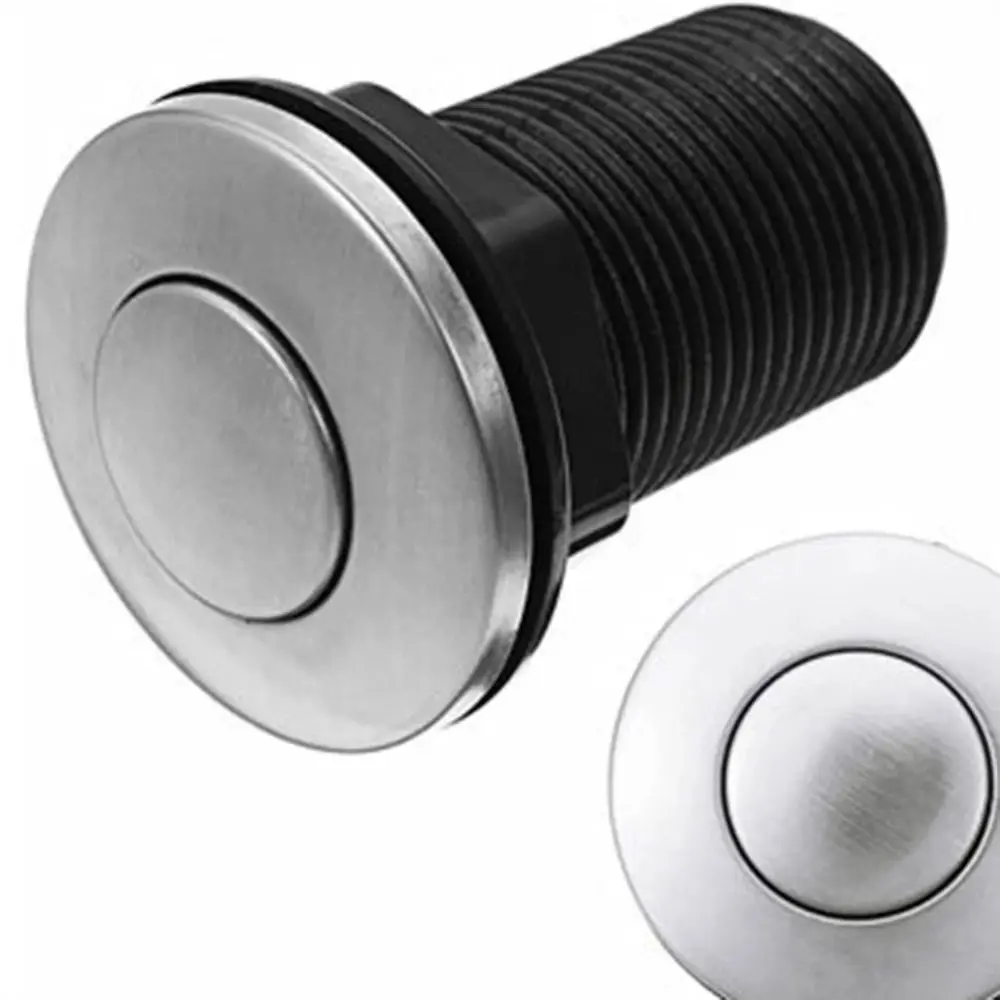 Easy Installation Toilet Button Replacement Wear Resistant Long-lasting Performance Air Switch Push Button Switch On Off Durable