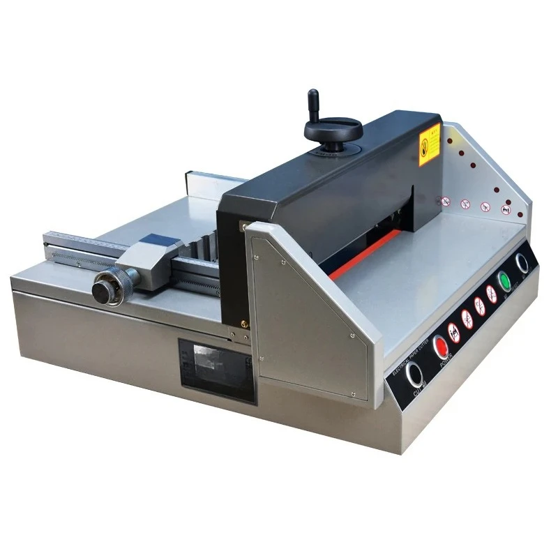 Electric paper cutter desktop tender document book paper cutter G-330 labor-saving thick heavy-duty paper cutter 40mm