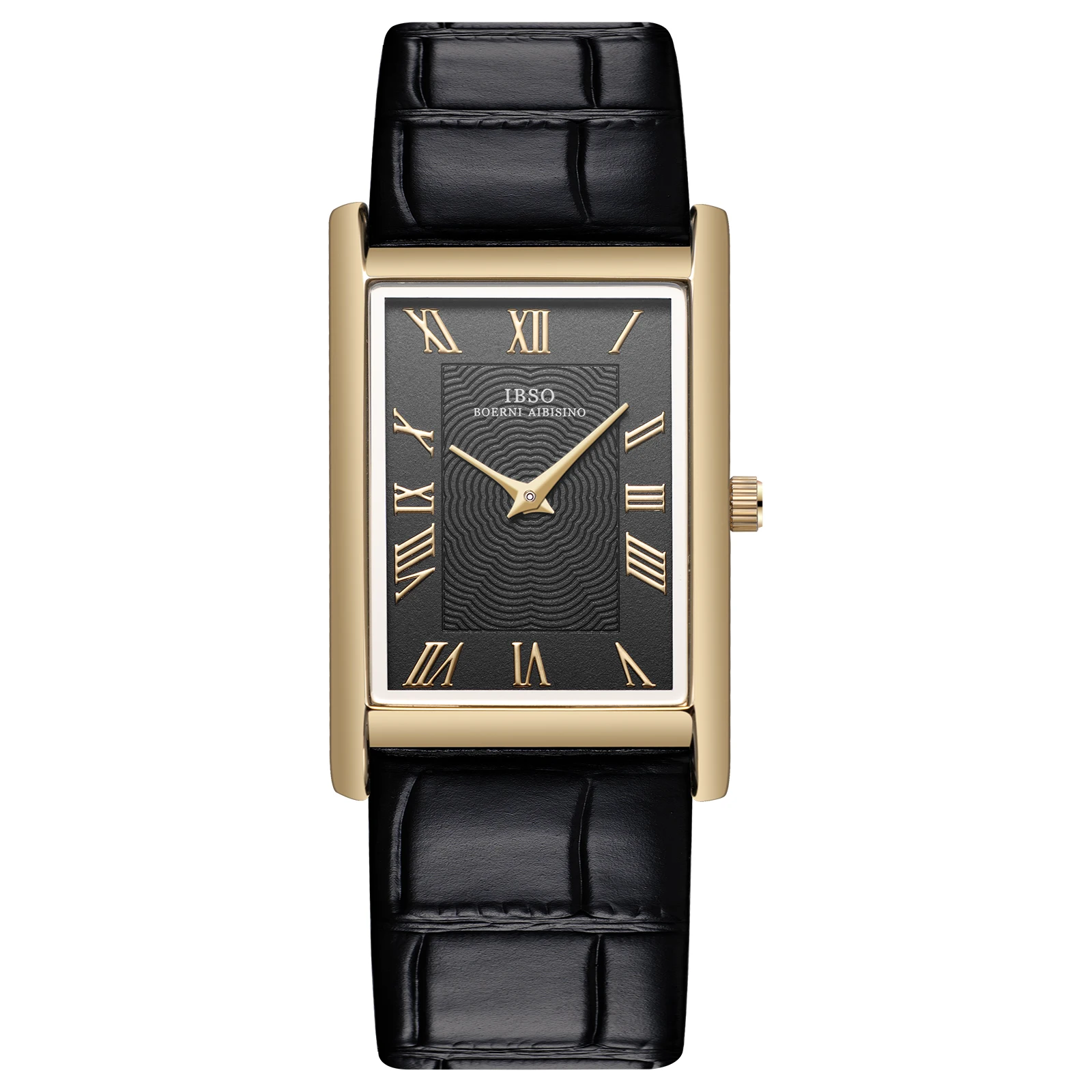 Reloj IBSO 2025 Unisex con Movimiento Japonés, Correa de Cuero Genuino de Lujo, Resistente al Agua 3ATM, Relojes de Cuarzo, Reloj Unisex en Oferta