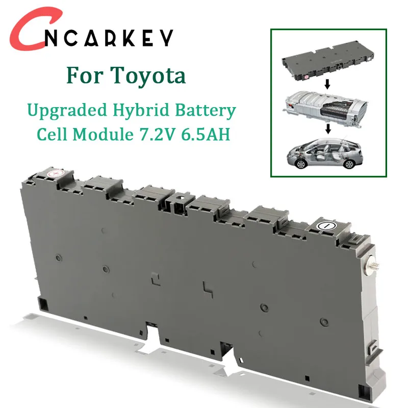 For Toyota Prius 2nd & 3rd Gen Lexus CT200H Corolla Levin Lexus ES300H Camry XV40 Upgraded Hybrid Battery Cell Module 7.2V 6.5AH