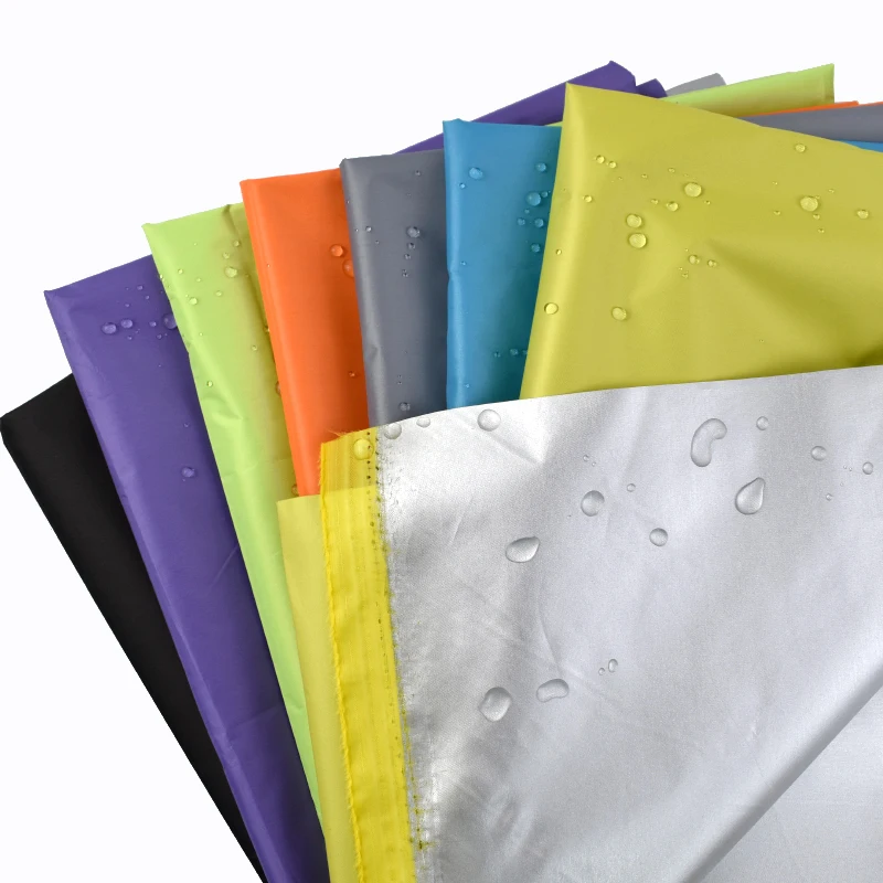 

1-5Pcs Meetee 190T Thin Waterproof Fabric Outdoor Sunshade Umbrella Cloth Silver-coated Ripstop Fabrics Tent Car Cover Material