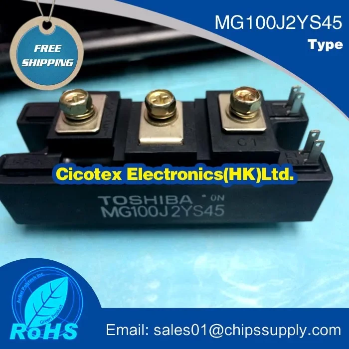 

MG100J2YS45 Module MG 100J2 YS45 N CHANNEL IGBT (HIGH PWER SWITCHING, MOTOR CONTROL APPLICATIONS) MG100J2YS-45