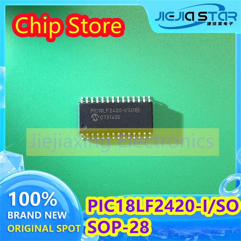 (2/20pieces) PIC18LF2420-I/SO PIC18LF2420 SOP28 microcontroller chip IC 100% brand new good quality original authentic